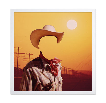 Headless Cowboy Sunset
