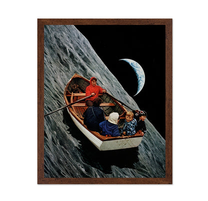 Boat On Moon Slope
