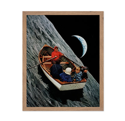 Boat On Moon Slope