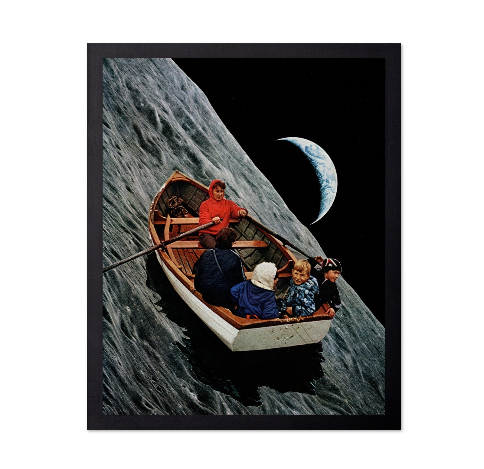 Boat On Moon Slope