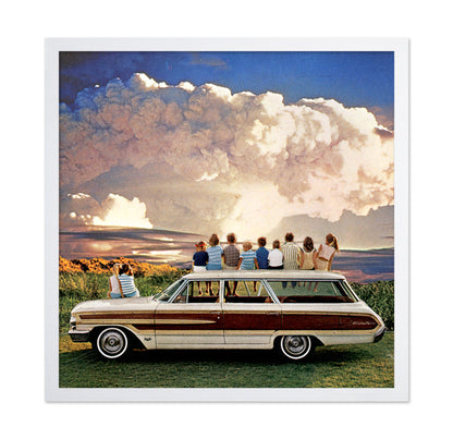 Kids Watching Cloud Blast