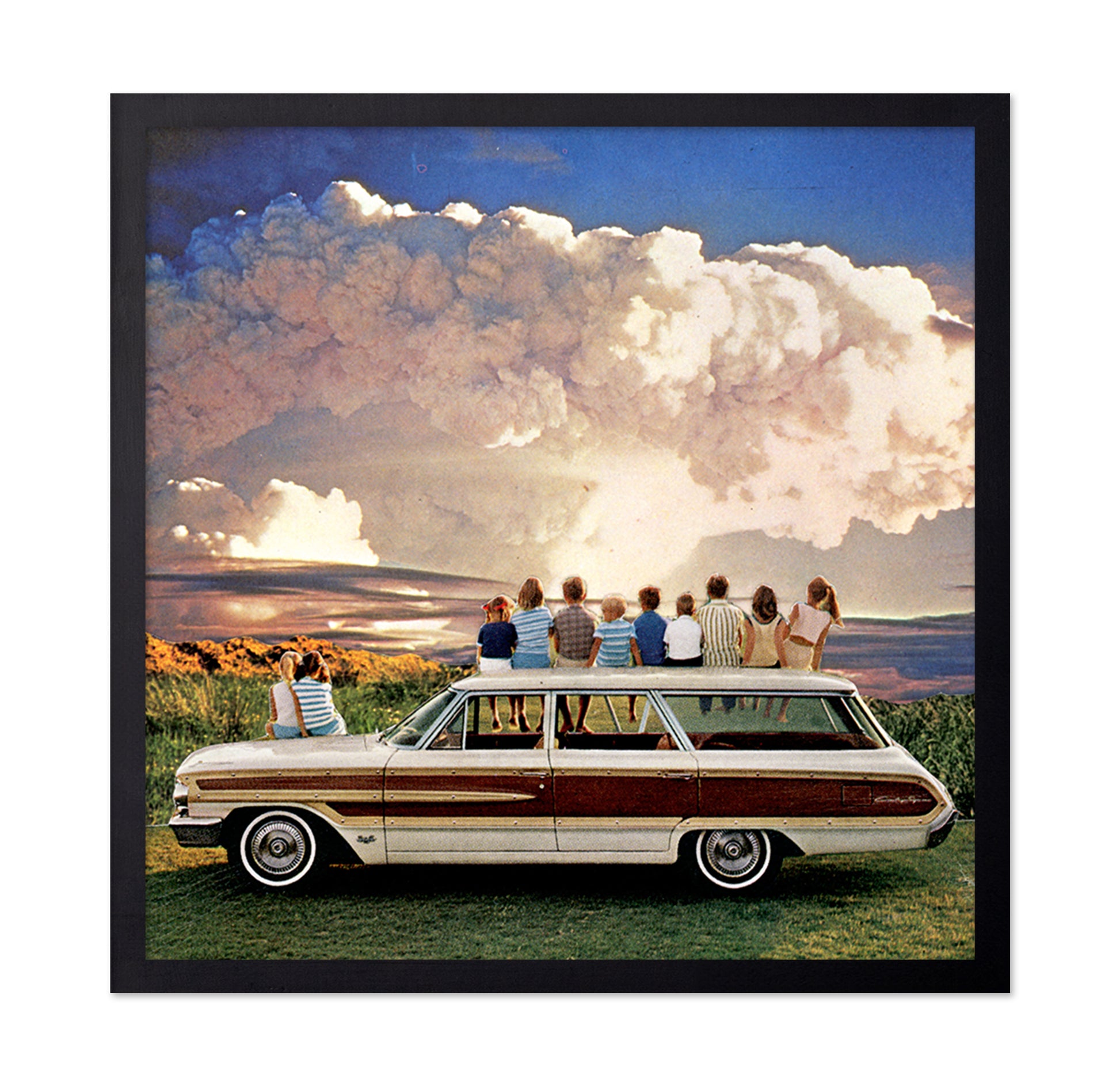 Kids Watching Cloud Blast