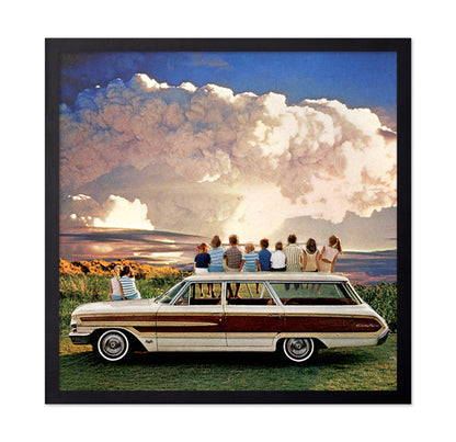 Kids Watching Cloud Blast