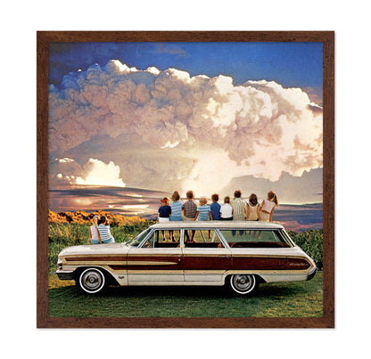 Kids Watching Cloud Blast