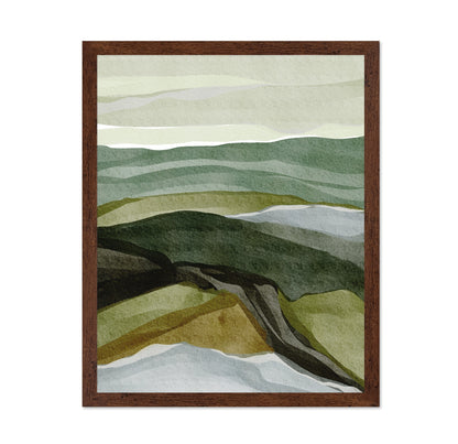 Layered Green Hills