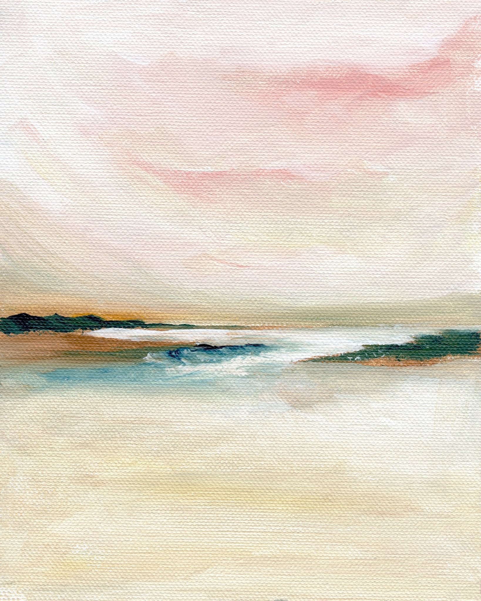 Soft Pink Seascape No1