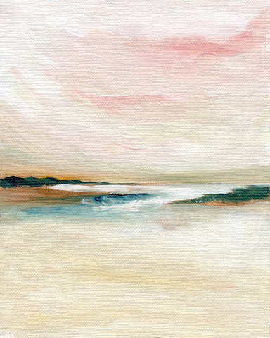 Soft Pink Seascape No1