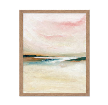 Soft Pink Seascape No1