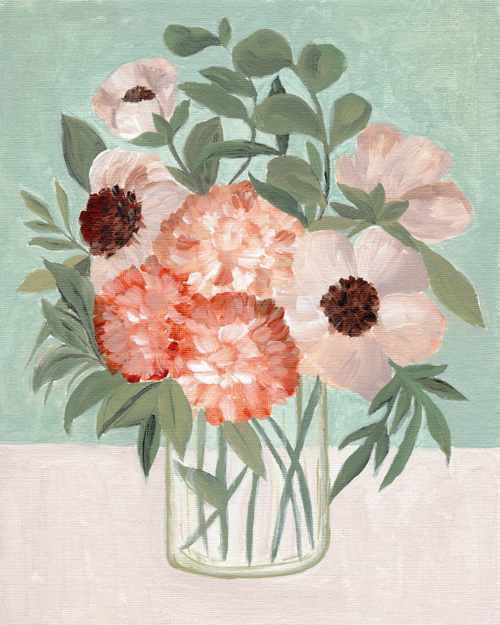 Peach Floral Bouquet