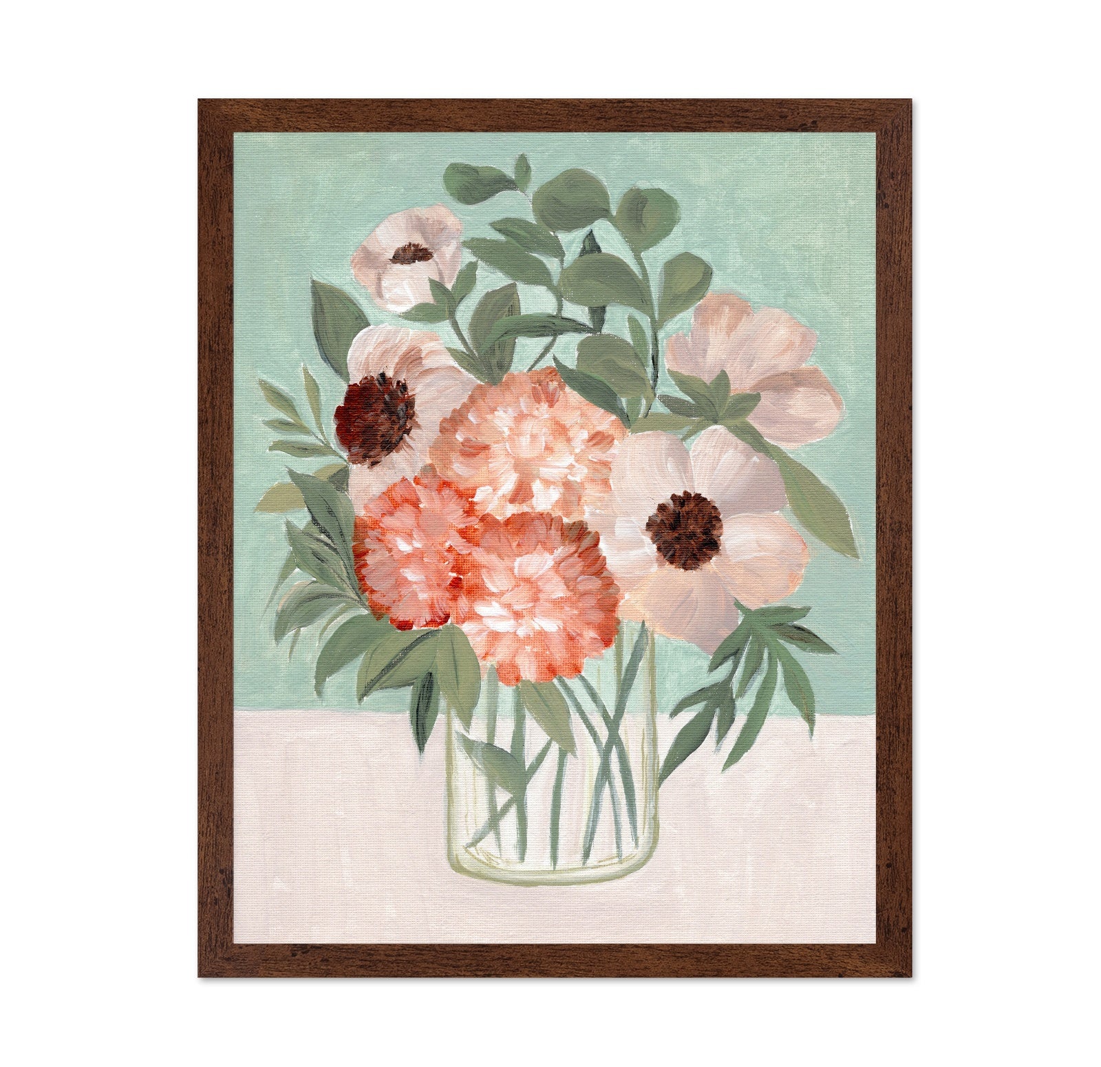 Peach Floral Bouquet