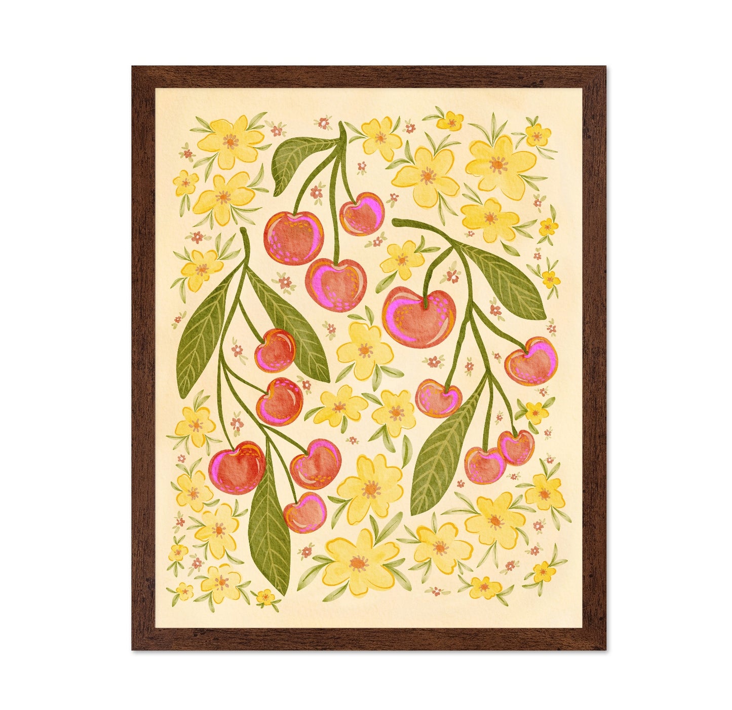 Cherry Floral Pattern