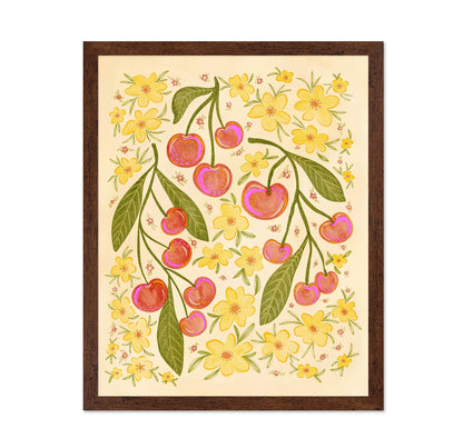 Cherry Floral Pattern