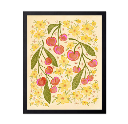 Cherry Floral Pattern