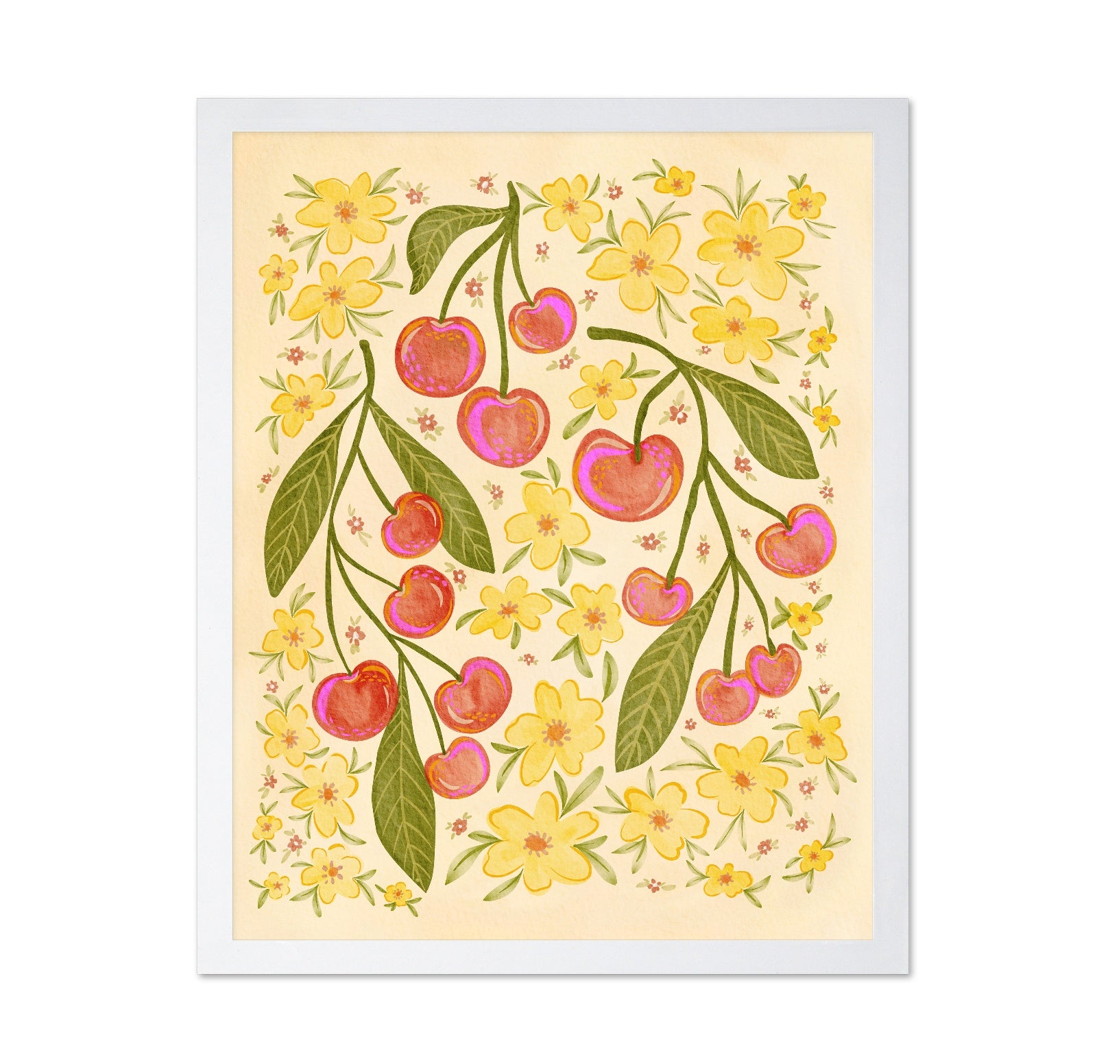 Cherry Floral Pattern