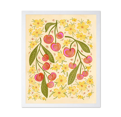 Cherry Floral Pattern
