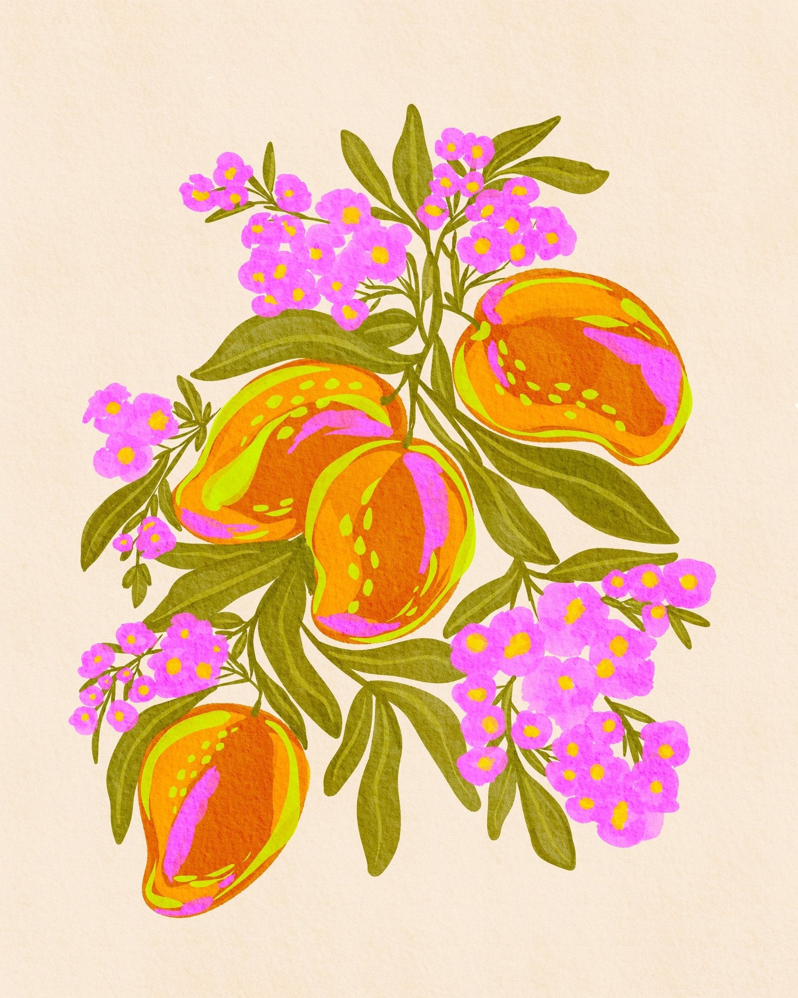 Tropical Mango Bloom No1
