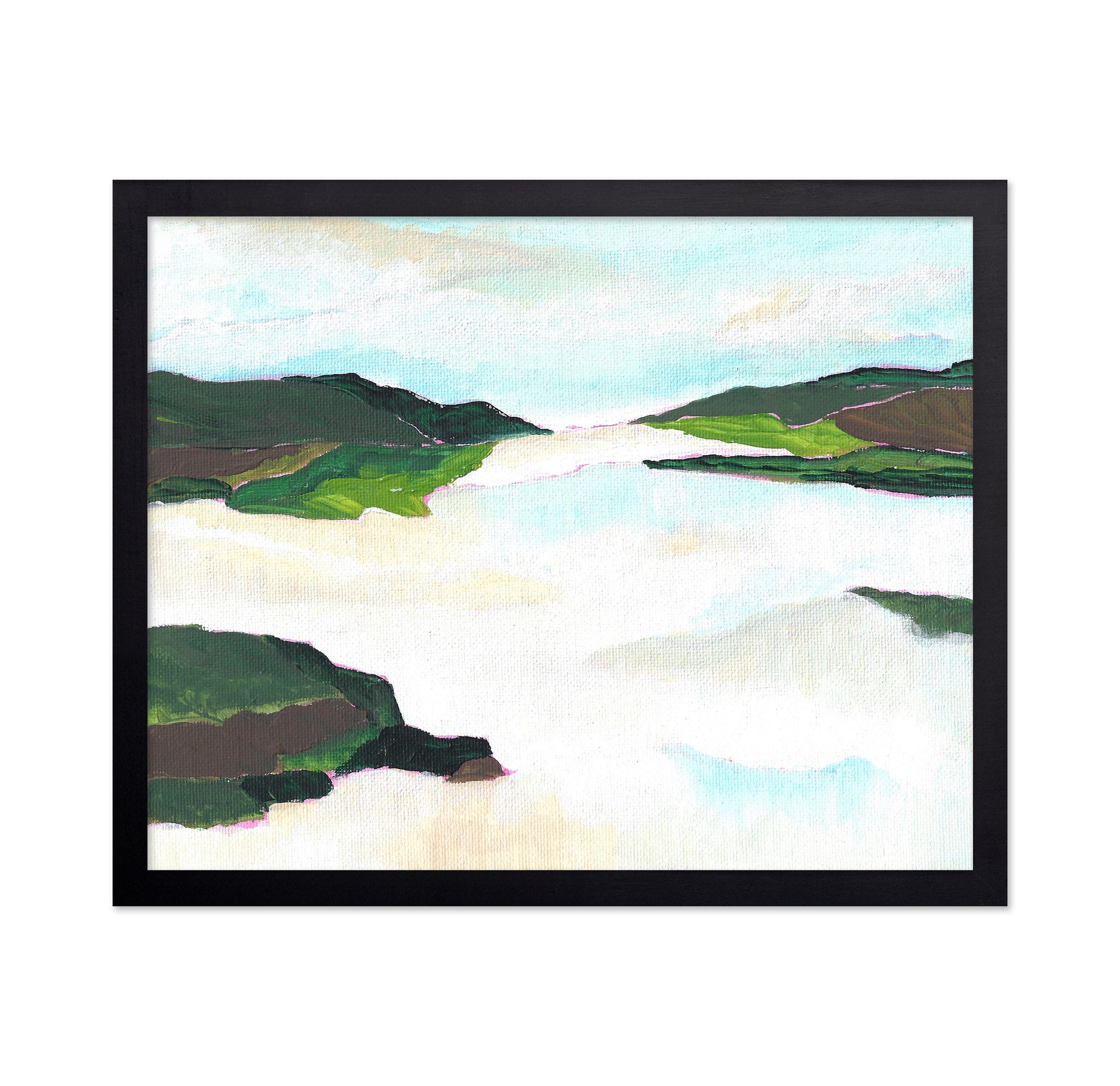 Serene Lake Horizon No1