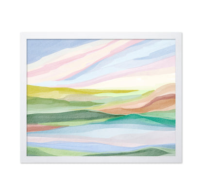 Pastel Rolling Hills No1