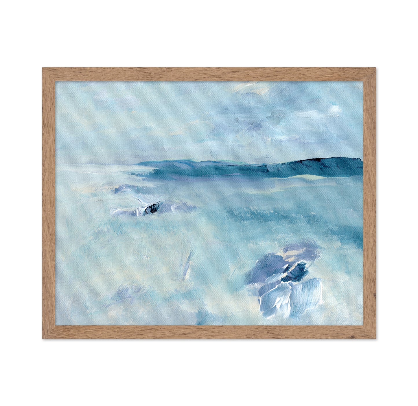 Soft Blue Seascape