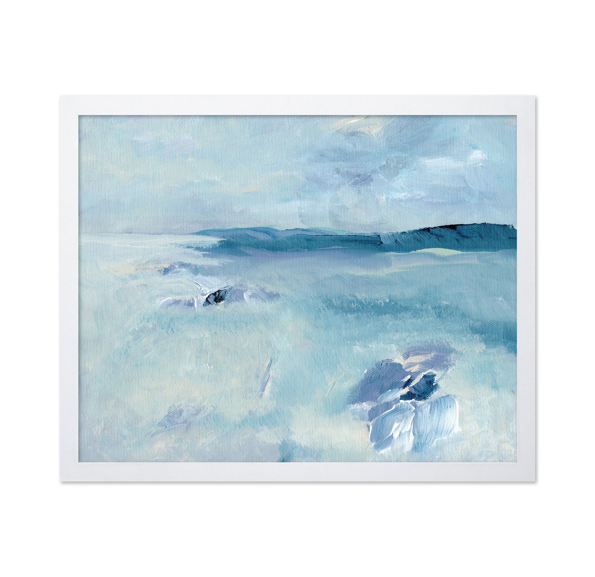 Soft Blue Seascape