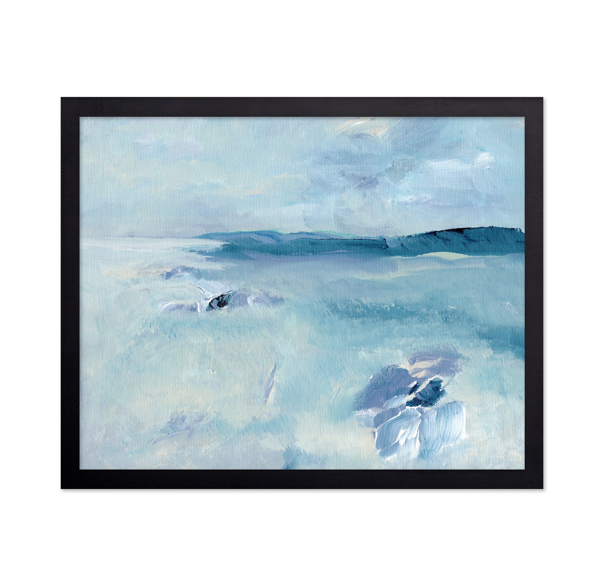 Soft Blue Seascape