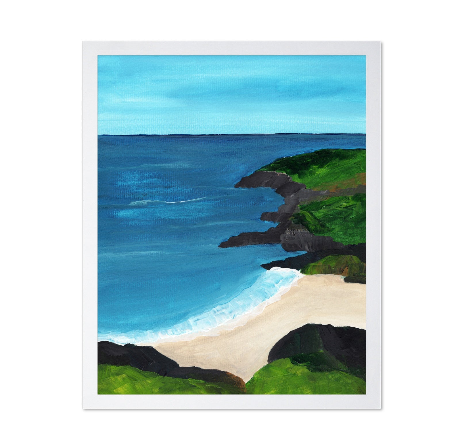 Coastal Cliff Beach