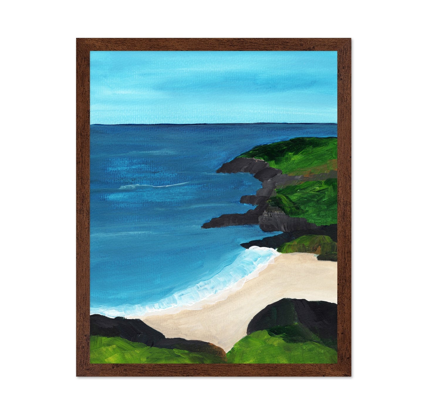 Coastal Cliff Beach