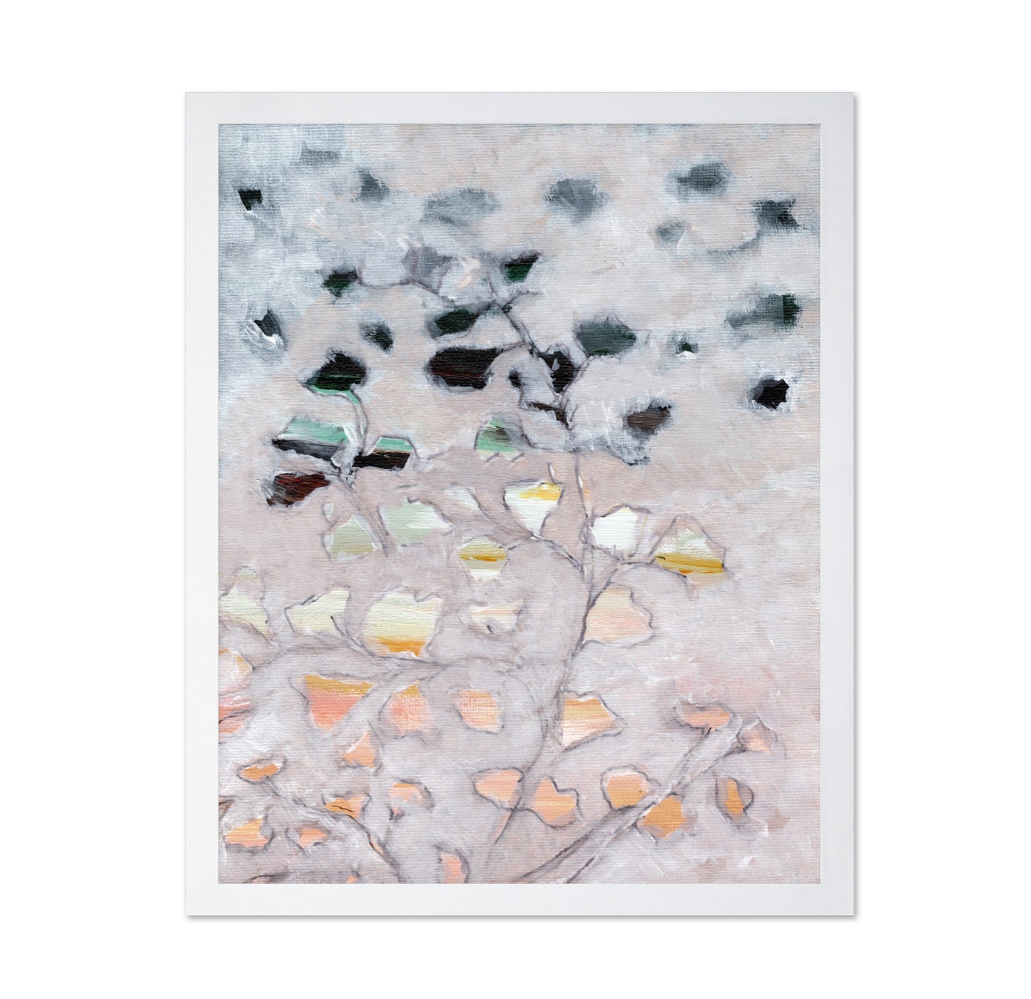 Soft Botanical Silhouette