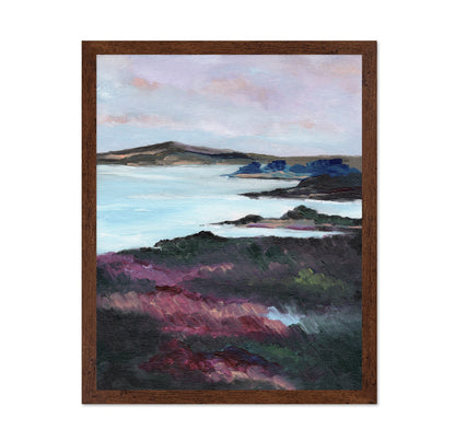 Purple Coastal View