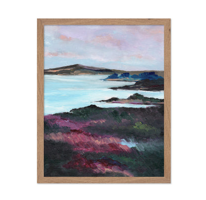 Purple Coastal View