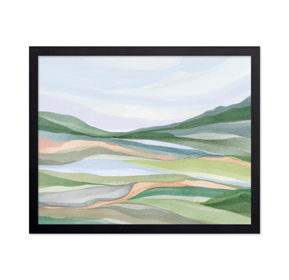 Pastel Highland View