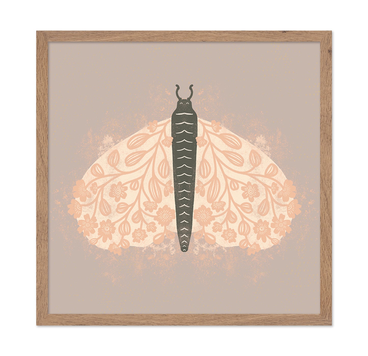 Floral Moth Design