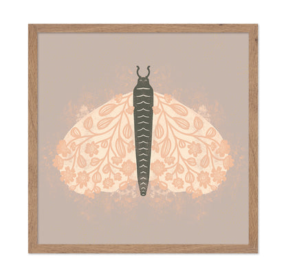 Floral Moth Design
