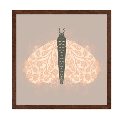 Floral Moth Design