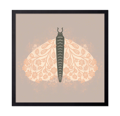 Floral Moth Design