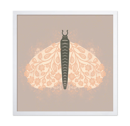 Floral Moth Design