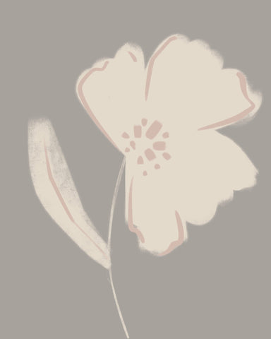 Soft Blossom Sketch