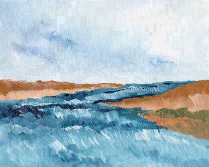 Coastal Blue Waves