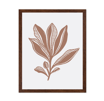 Mocha Leaf Sketch