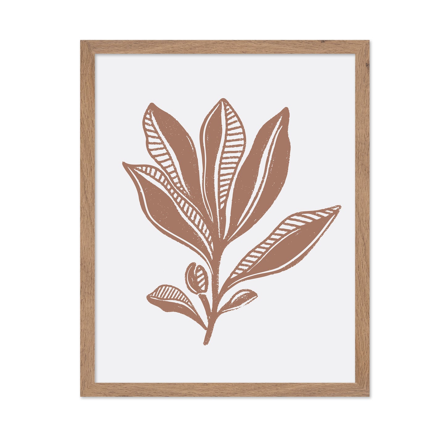 Mocha Leaf Sketch