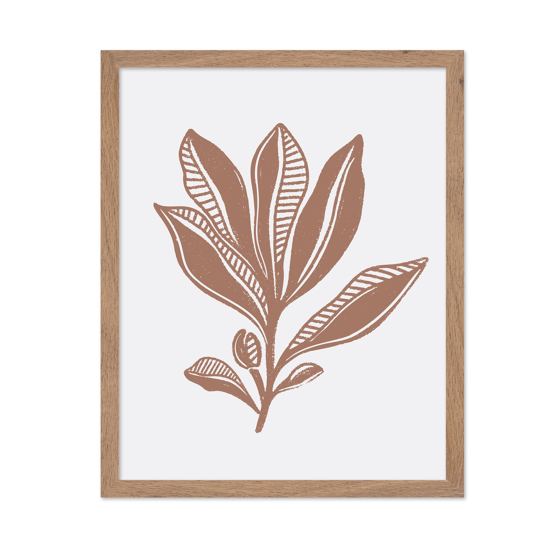 Mocha Leaf Sketch
