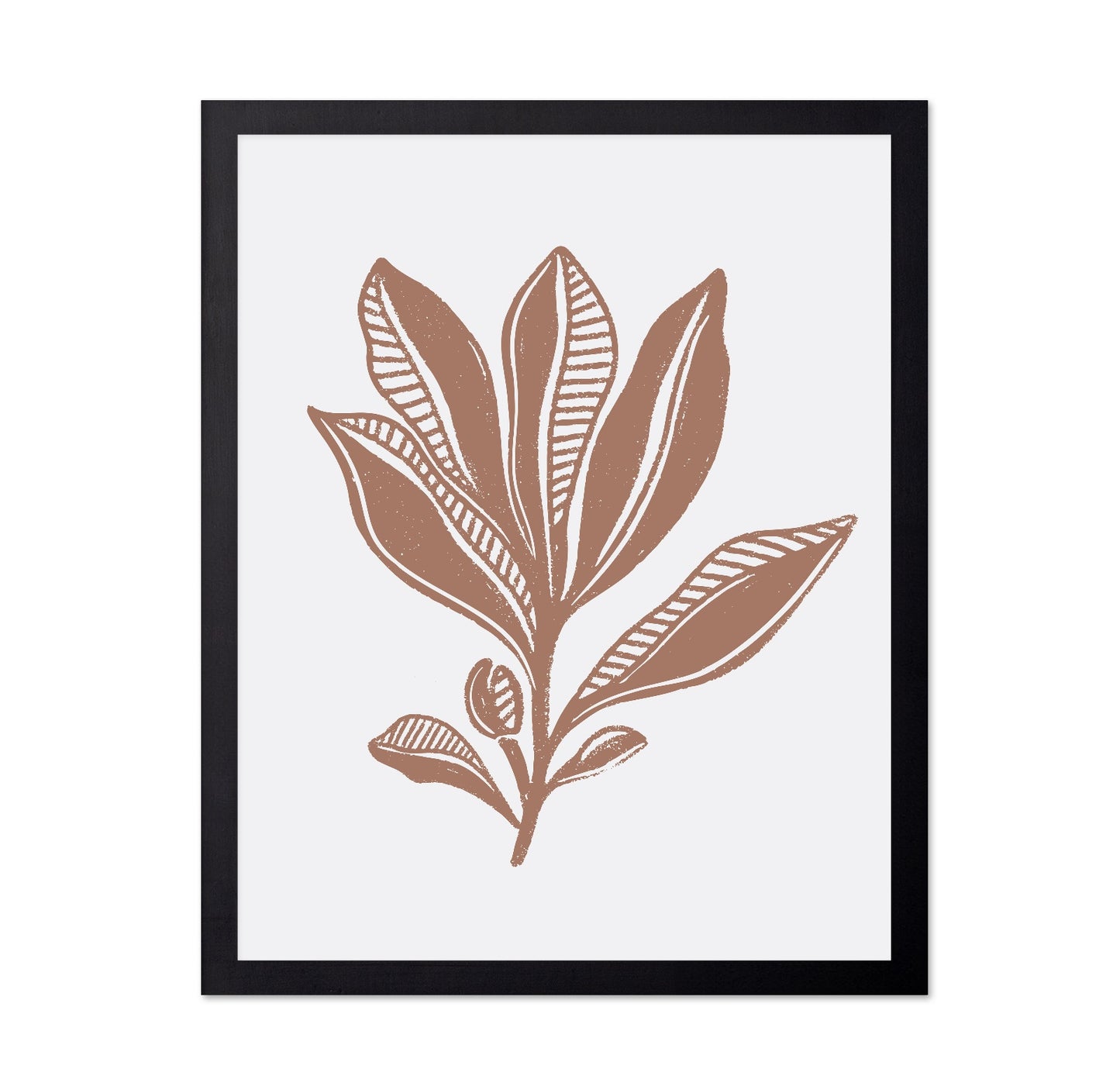 Mocha Leaf Sketch