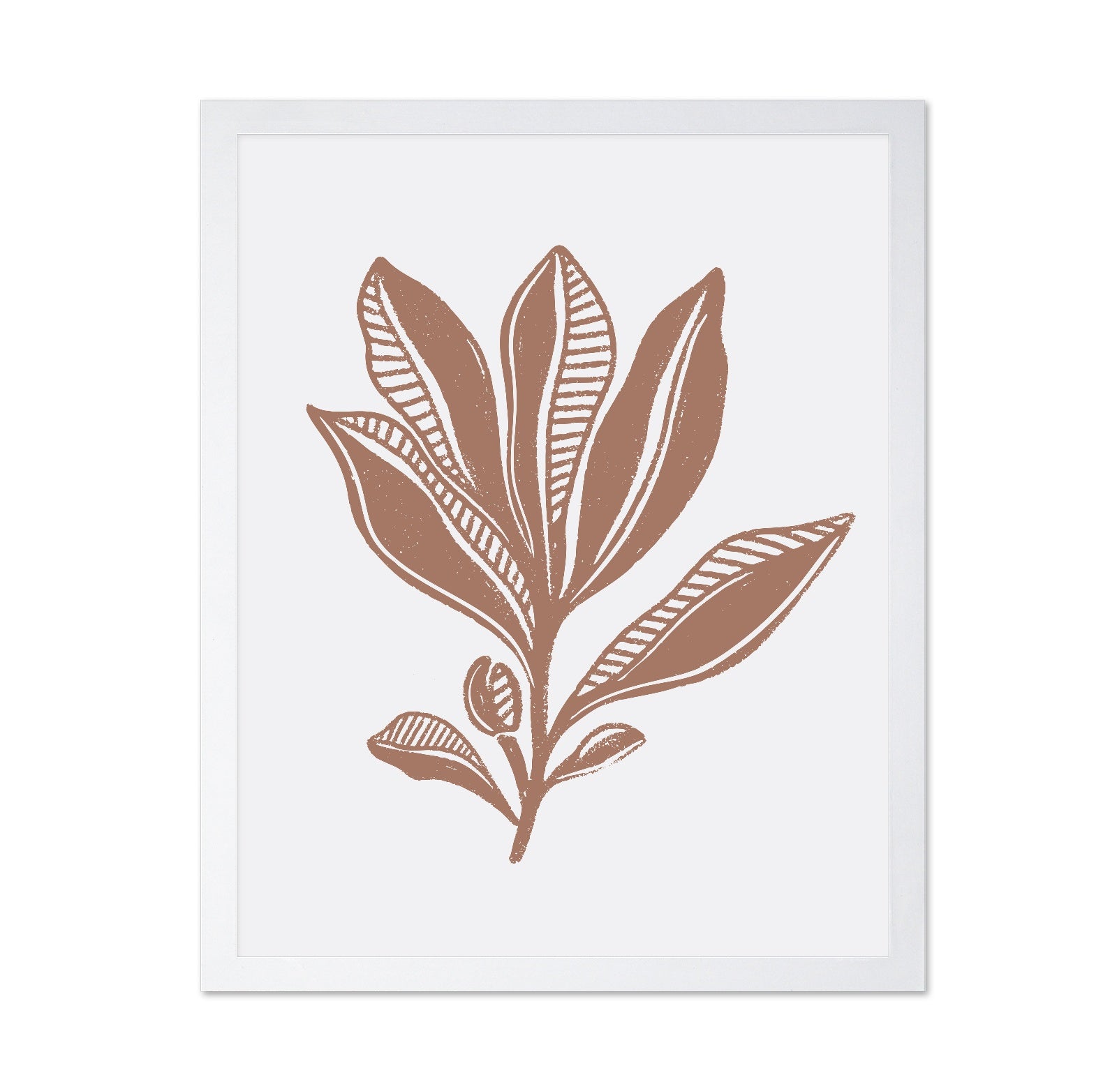 Mocha Leaf Sketch