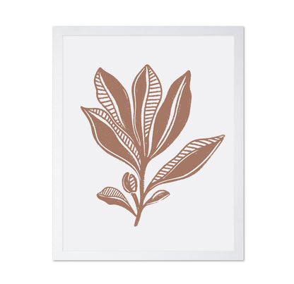 Mocha Leaf Sketch