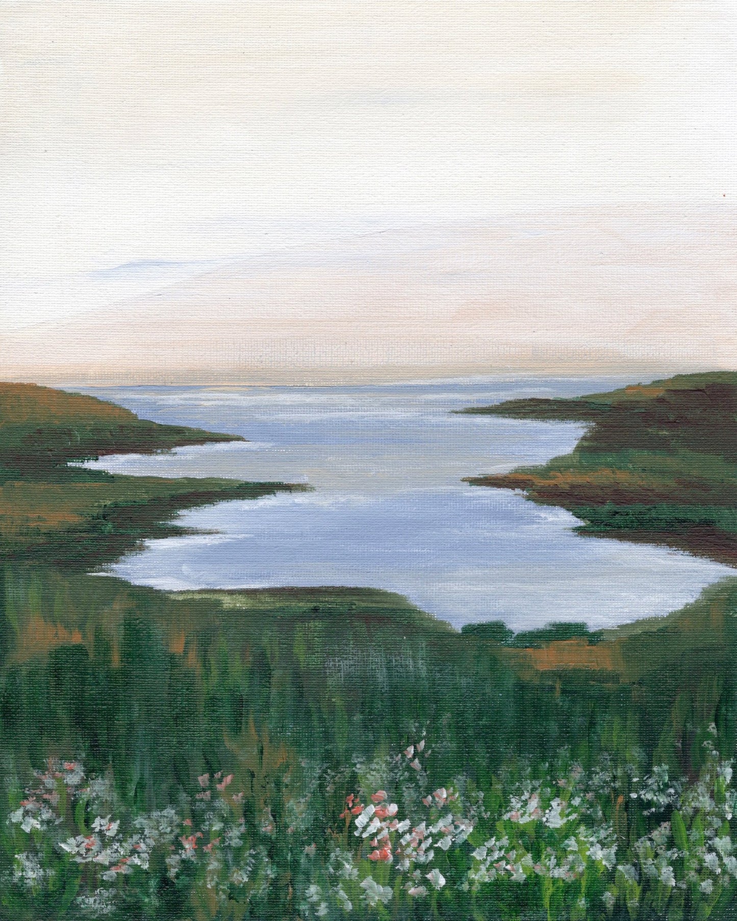 Morning Lake Bloom