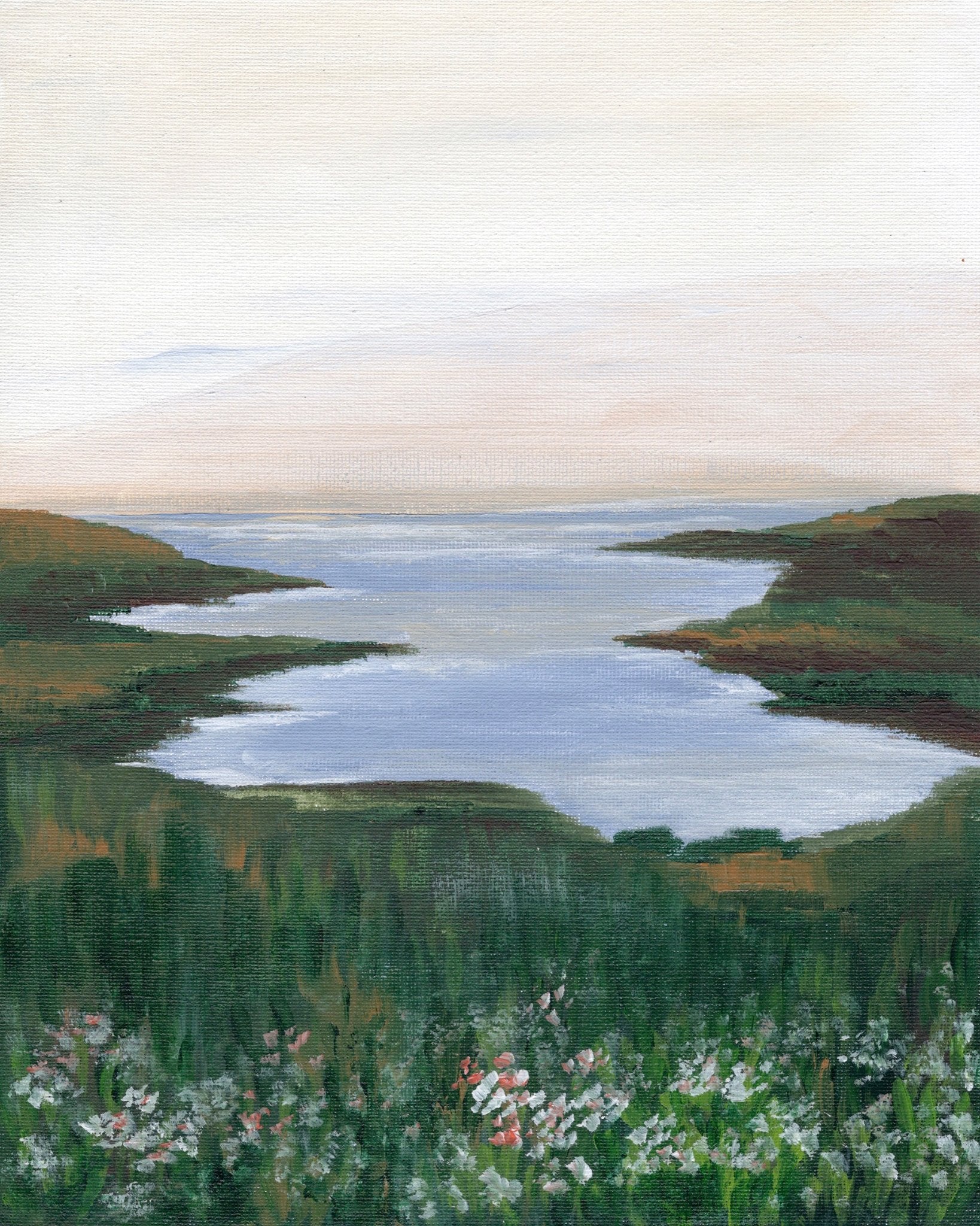 Morning Lake Bloom