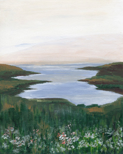 Morning Lake Bloom