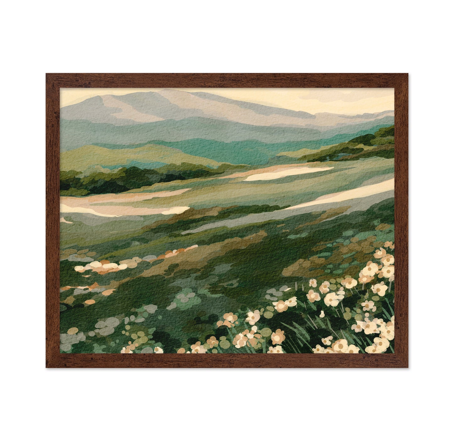 Misty Flower Hills