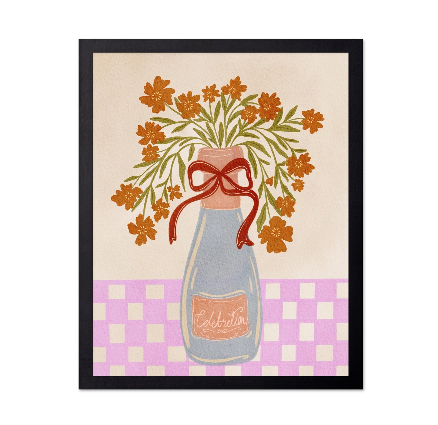 Cheerful Flower Vase