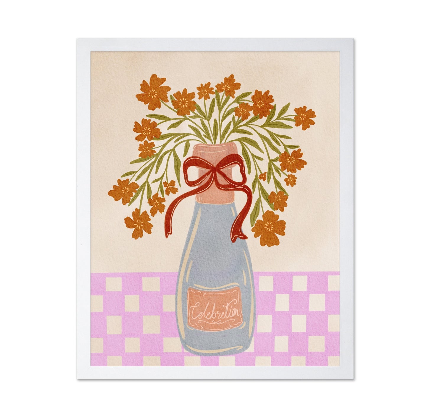 Cheerful Flower Vase